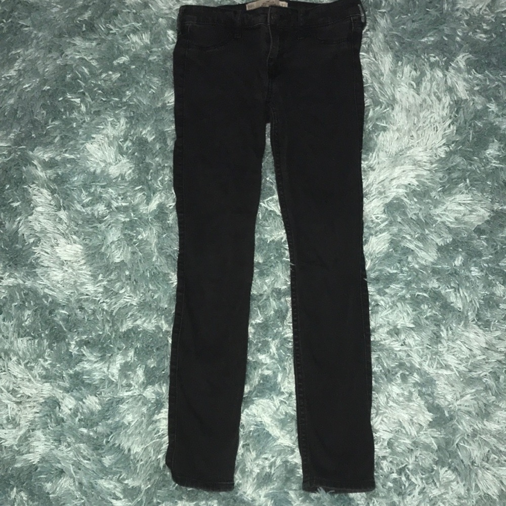 black Hollister jeans